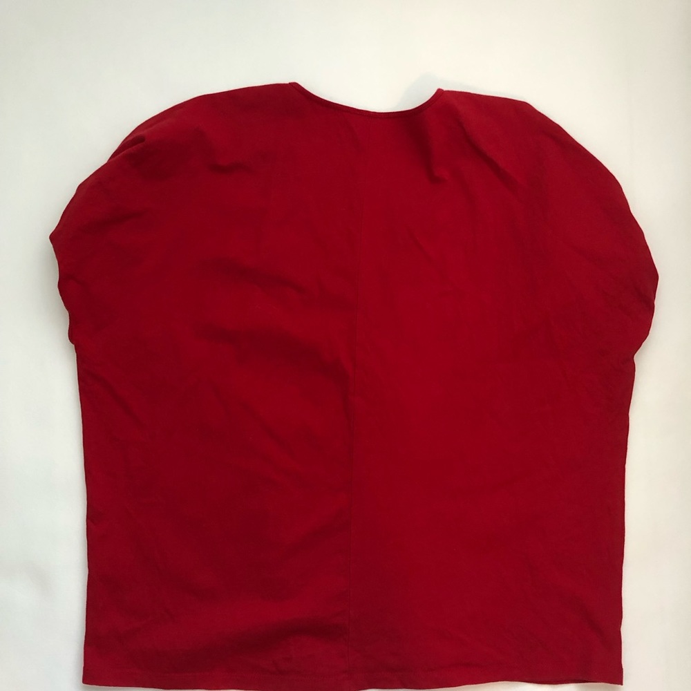 ZARA  Red Rouges Short Sleeve Tee - Picture 3 of 4